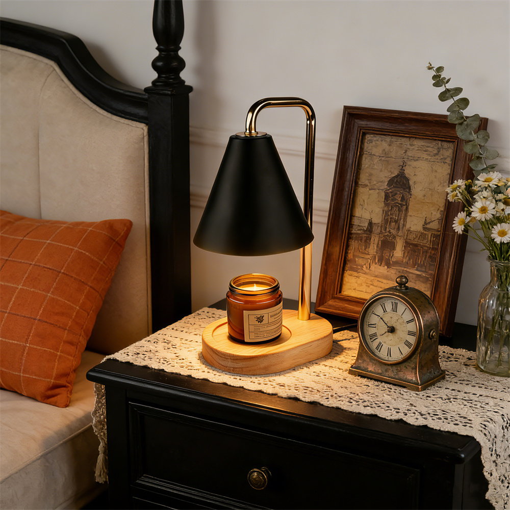 Black Candle Warmer Lamp with  - Wax Melts 评论和价格