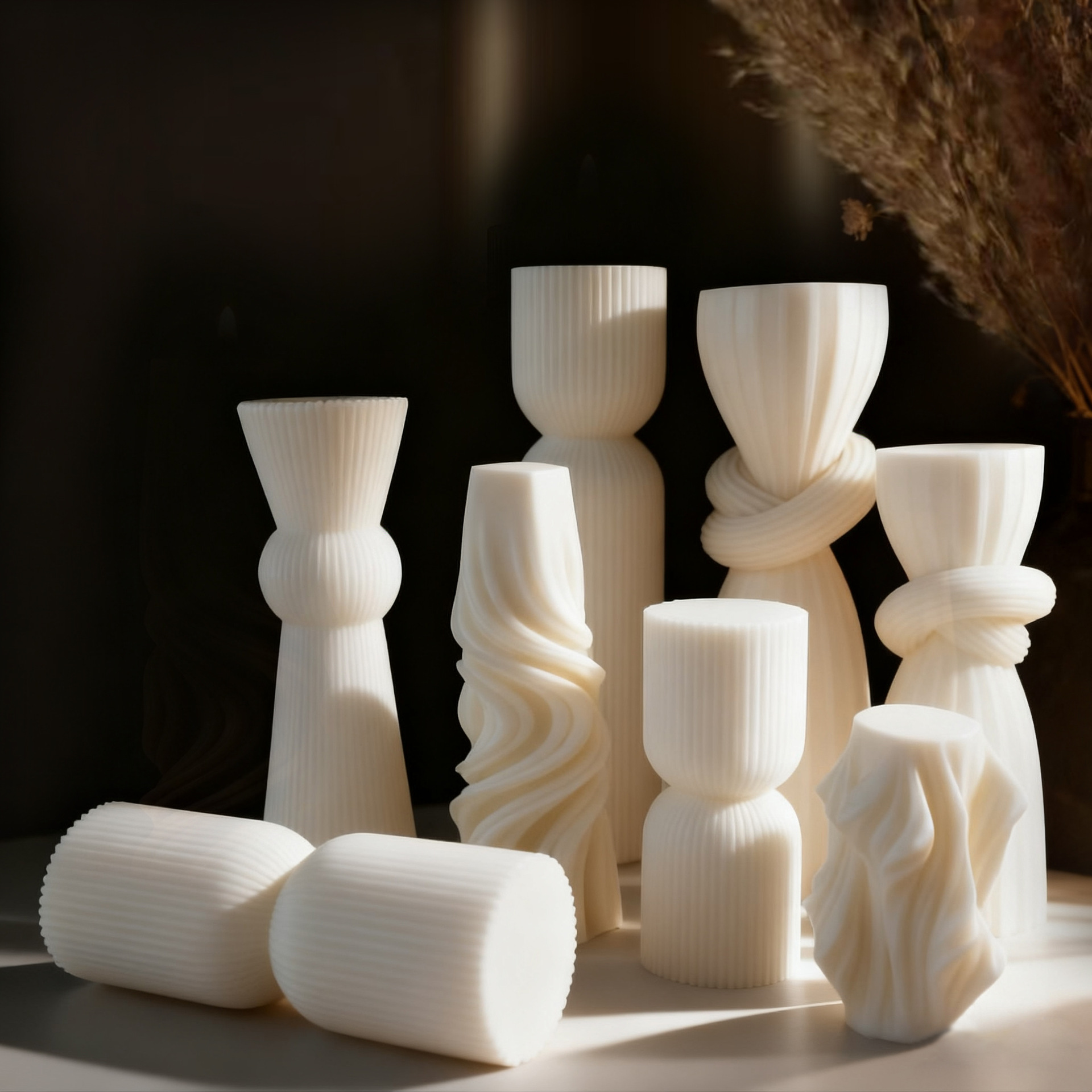 Nordic Minimalist White Scente - Silk Candle 评论和价格