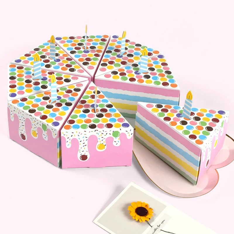 8Pcs Creative Candle Dot Cake  - Candle Containers 评论和价格