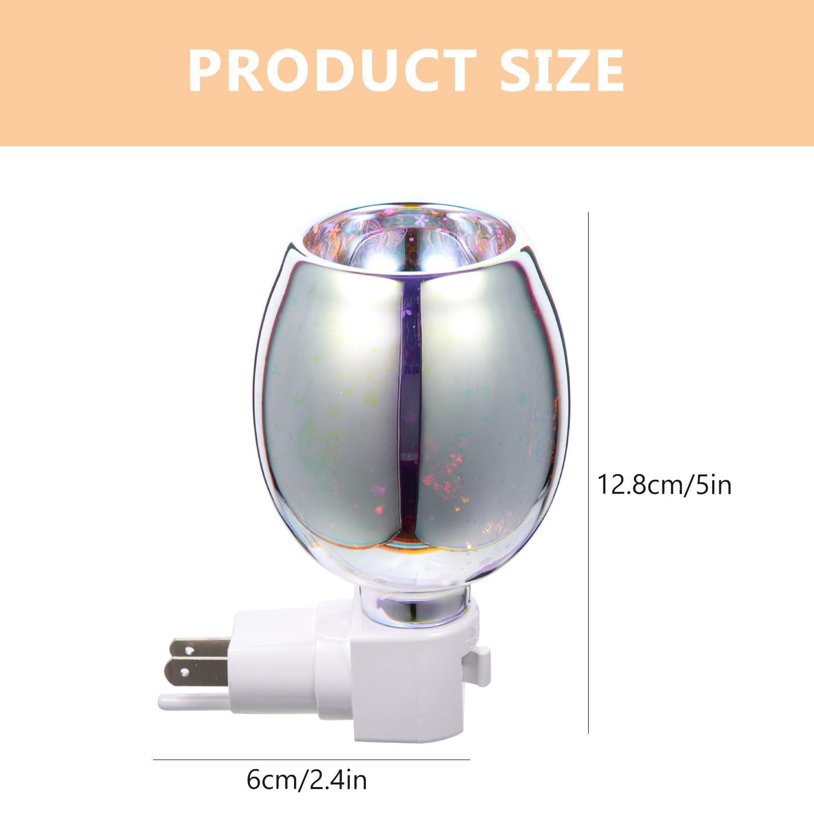 1Pcs 3D Glass Warmer Electric  - Wax Melts 评论和价格
