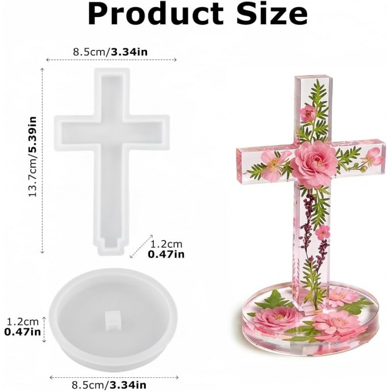Two silicone molds with a base - Candle Containers 评论和价格