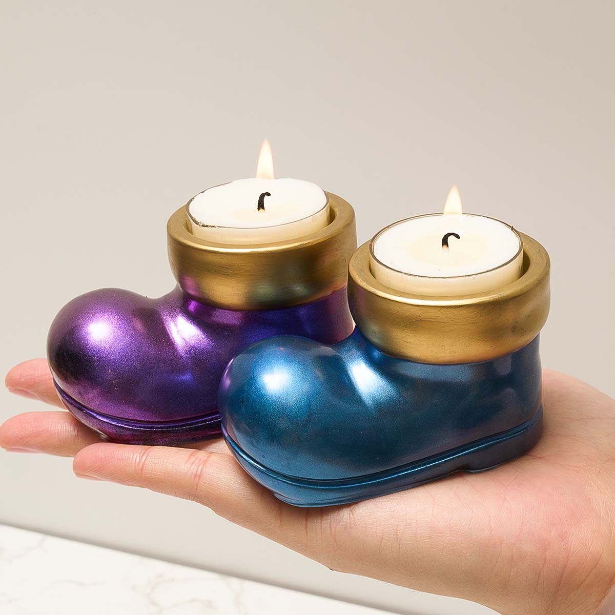 Christmas Boots Shoes Candle H - Candle Molds 评论和价格